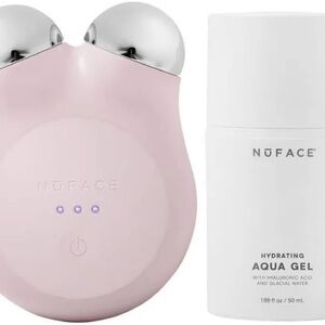 NuFace Light Pink Toning Device with Aqua Gel